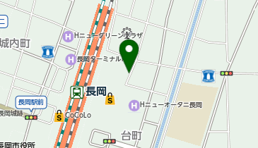 長岡駅東口第2の地図画像