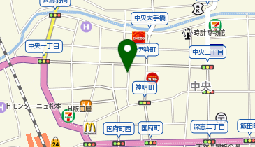 松本中央1丁目第3の地図画像