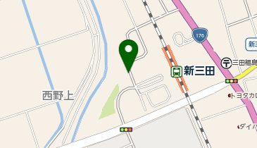 リパーク新三田駅前の地図画像