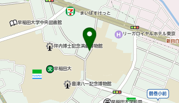 リパーク西早稲田1丁目第4の地図画像