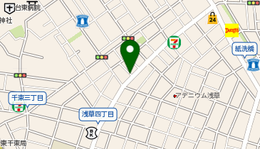 浅草5丁目第8の地図画像