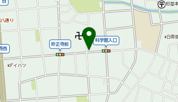 リパーク杉並清水3丁目第2の地図画像