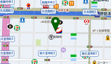 リパーク久太郎町第8の地図画像