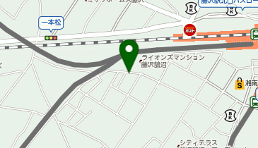 リパーク鵠沼花沢町第4の地図画像