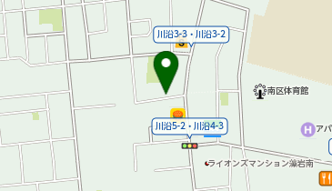 札幌川沿4条3丁目の地図画像