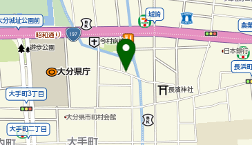 大分県庁東第3の地図画像