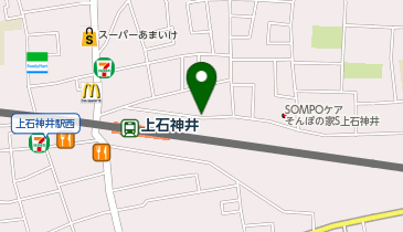 リパーク上石神井駅北口の地図画像