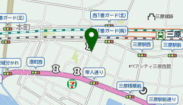 リパークしまなみ信用金庫本店駐車場の地図画像