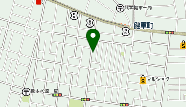 リパーク熊本若葉1丁目第4の地図画像