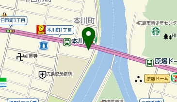 リパーク広島相生橋西の地図画像