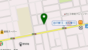 札幌北42東12の地図画像