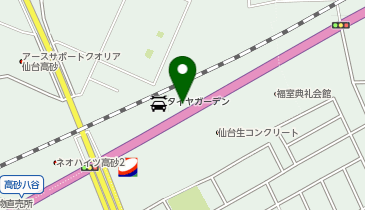 リパーク吉野家仙台高砂店の地図画像