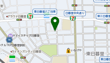 リパーク東日暮里5丁目第9の地図画像