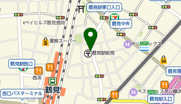 リパーク鶴見中央1丁目第4の地図画像
