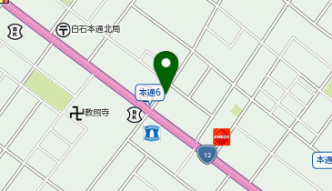 札幌大橋眼科第2駐車場の地図画像