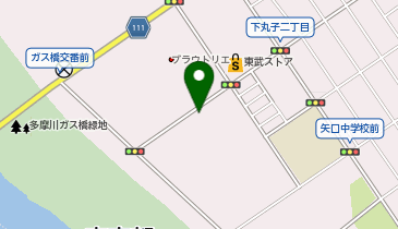 下丸子2丁目第9の地図画像