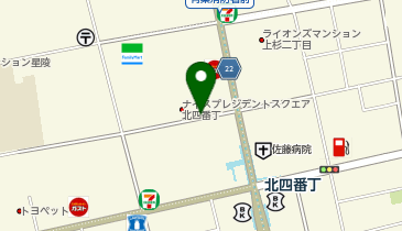 リパーク仙台木町通2丁目第6の地図画像