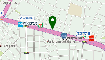 リパーク岩淵町第7の地図画像