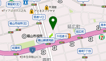 リパーク福山第2の地図画像