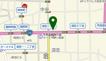 松本中央2丁目第2の地図画像