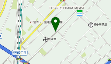 堅粕3丁目の地図画像