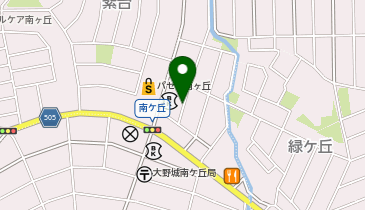 大野城南ケ丘2丁目の地図画像