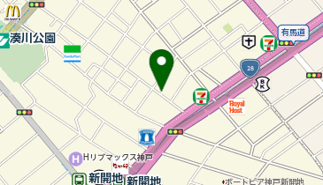 リパーク福原桜筋第4の地図画像