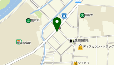 リパーク熊本九品寺4丁目第2の地図画像