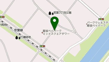 リパーク幕張ベイパーク ライズゲートタワーの地図画像