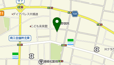 豊橋上伝馬町の地図画像