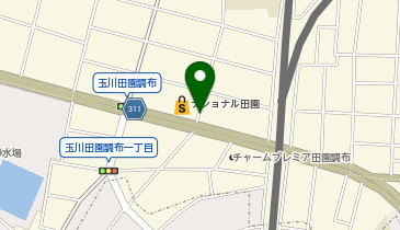 リパーク玉川田園調布2丁目第2の地図画像