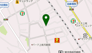 上尾柏座1丁目第2の地図画像