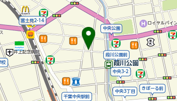 リパーク千葉富士見2丁目第7の地図画像