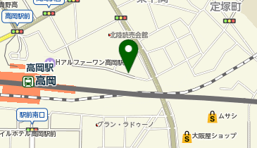 リパーク高岡駅東第3の地図画像