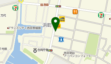 リパーク西宮久保町第2の地図画像