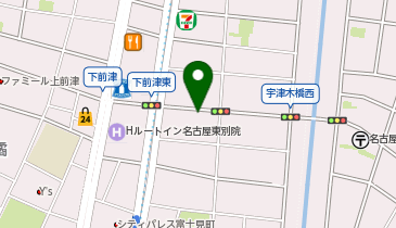 名古屋富士見町第8の地図画像