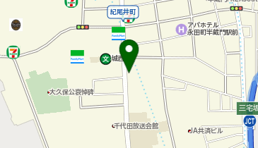 ホテルルポール麹町駐車場の地図画像