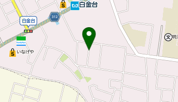 港区白金台3丁目第3の地図画像