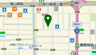 リパーク岡山平和町第4の地図画像