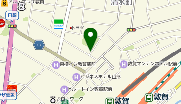 リパーク敦賀駅西口の地図画像