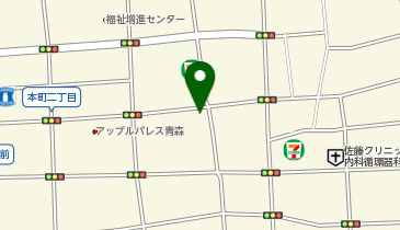 リパーク青森本町5丁目第2の地図画像