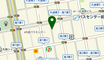 札幌南1東3の地図画像