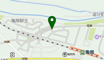 リパークJR亀岡駅北の地図画像