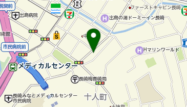 リパーク長崎籠町第4の地図画像
