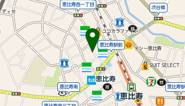 恵比寿西1丁目第4の地図画像