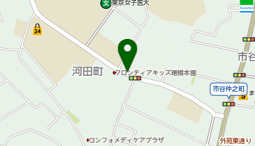 リパーク新宿河田町第8の地図画像