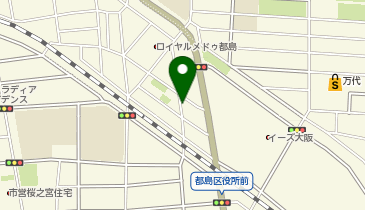 リパーク都島南通1丁目の地図画像