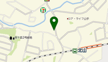 リパーク仙台山手町の地図画像