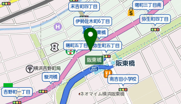 リパーク横浜曙町5丁目の地図画像