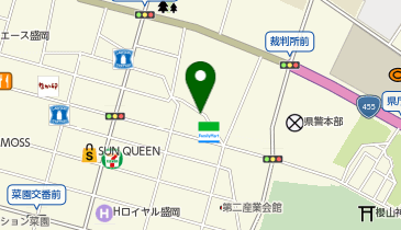 リパーク盛岡大通1丁目第2の地図画像